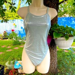Silver dolfin sports swimsuit size M